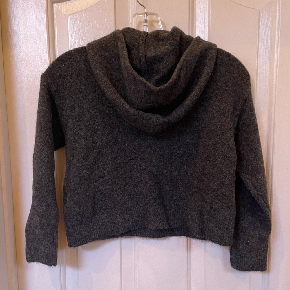 Zara Anthracite Knot Hooded Sweater and Pants 8/9 - Picture 6 of 15
